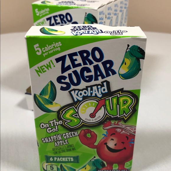 Kool-Aid | Kitchen | Koolaid Zero Sugar Sour Snappin Green ...